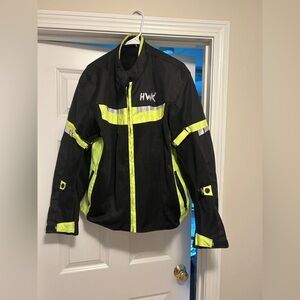 HWK-Armored Motorcycle Jacket- XXL- Reflective Trim